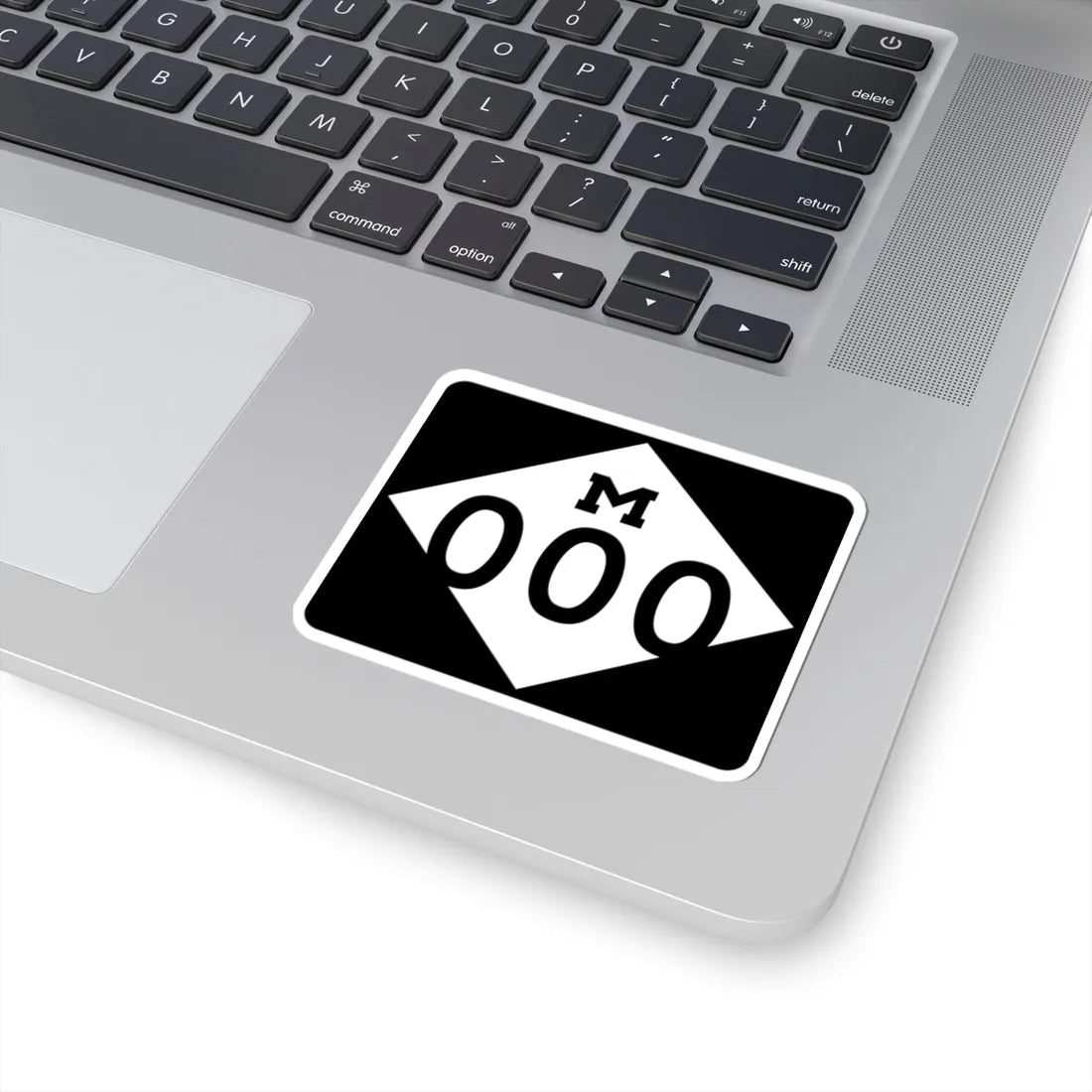 M-Template3 (Michigan) (Road Sign) STICKER Vinyl Kiss-Cut Decal - The Sticker Space