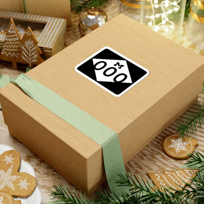 M-Template3 (Michigan) (Road Sign) STICKER Vinyl Kiss-Cut Decal - The Sticker Space