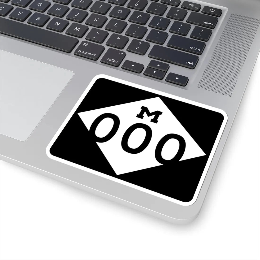 M-Template3 (Michigan) (Road Sign) STICKER Vinyl Kiss-Cut Decal - The Sticker Space