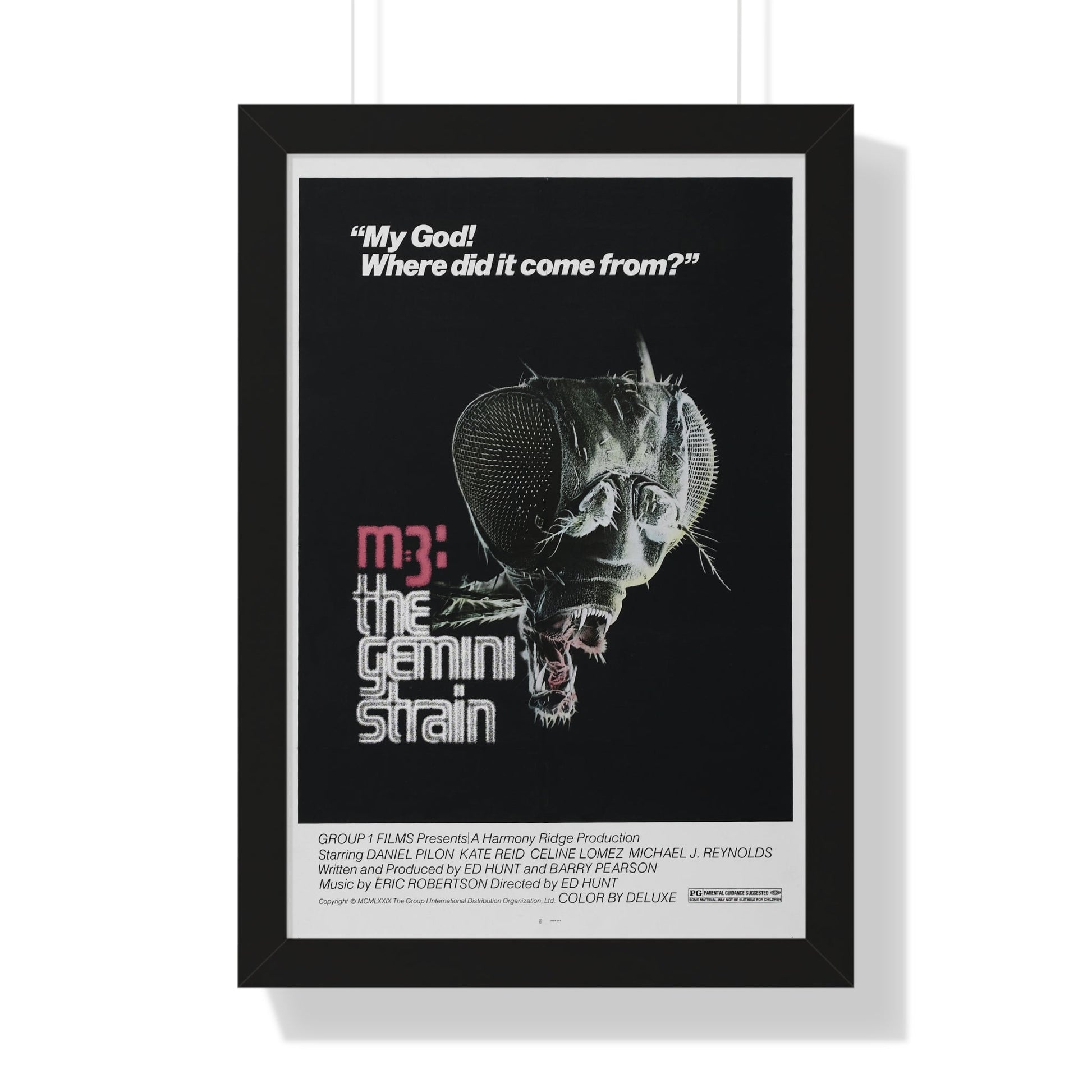 M3 THE GEMINI STRAIN 1979 - Framed Movie Poster-16″ x 24″-The Sticker Space