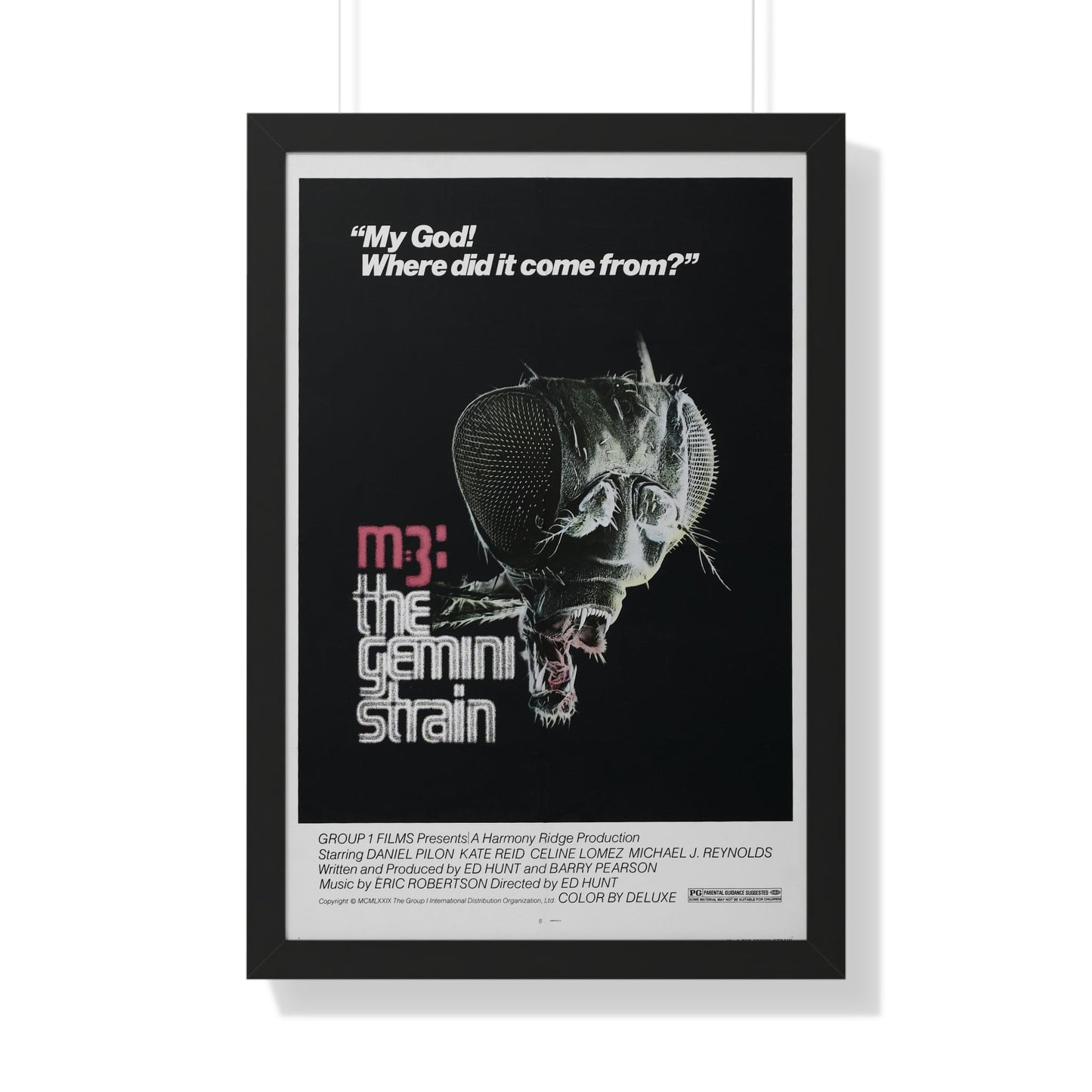 M3 THE GEMINI STRAIN 1979 - Framed Movie Poster-20" x 30"-The Sticker Space