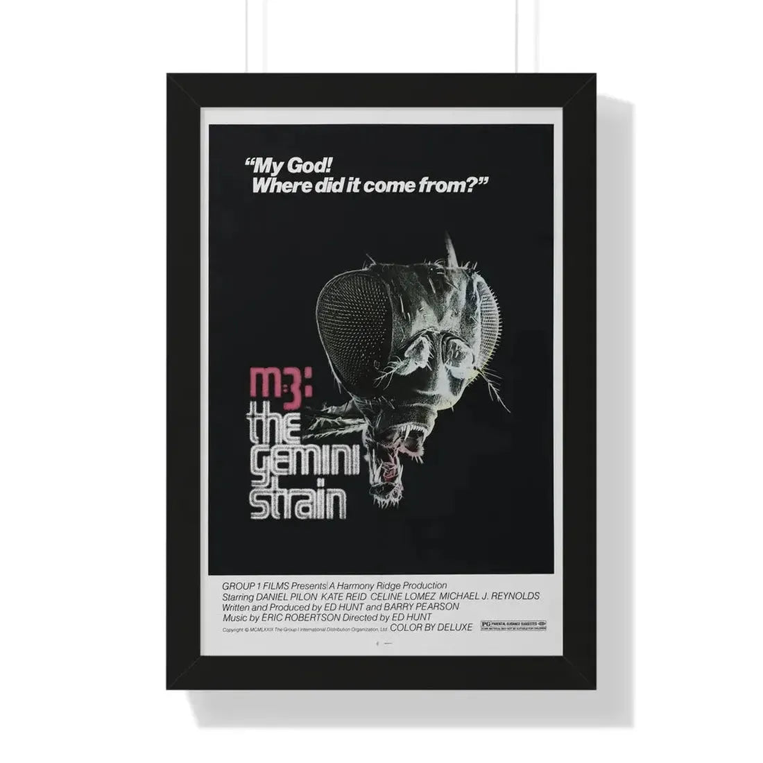 M3 THE GEMINI STRAIN 1979 - Framed Movie Poster - The Sticker Space