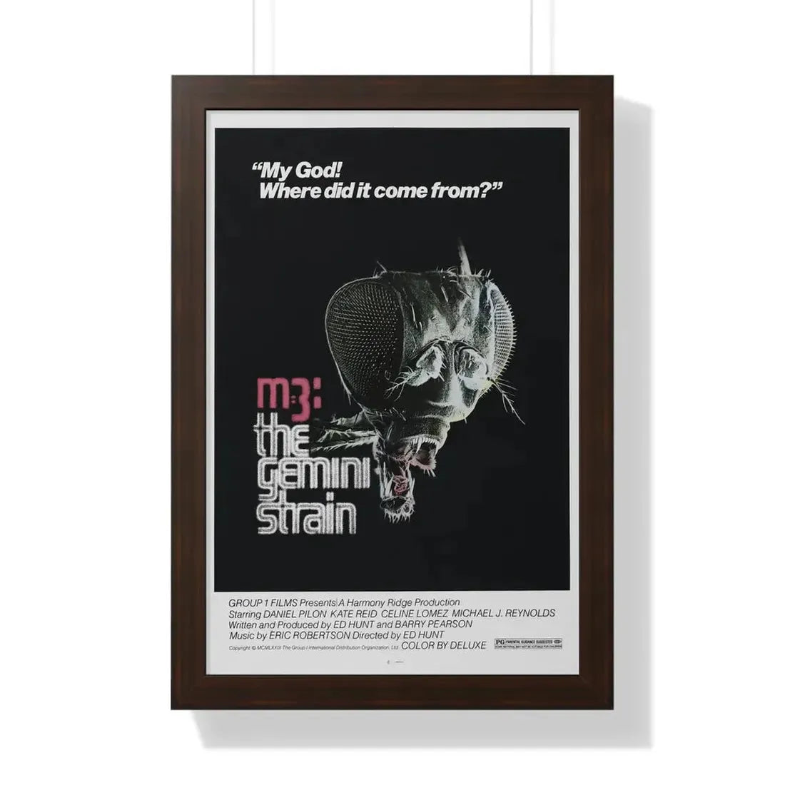 M3 THE GEMINI STRAIN 1979 - Framed Movie Poster - The Sticker Space