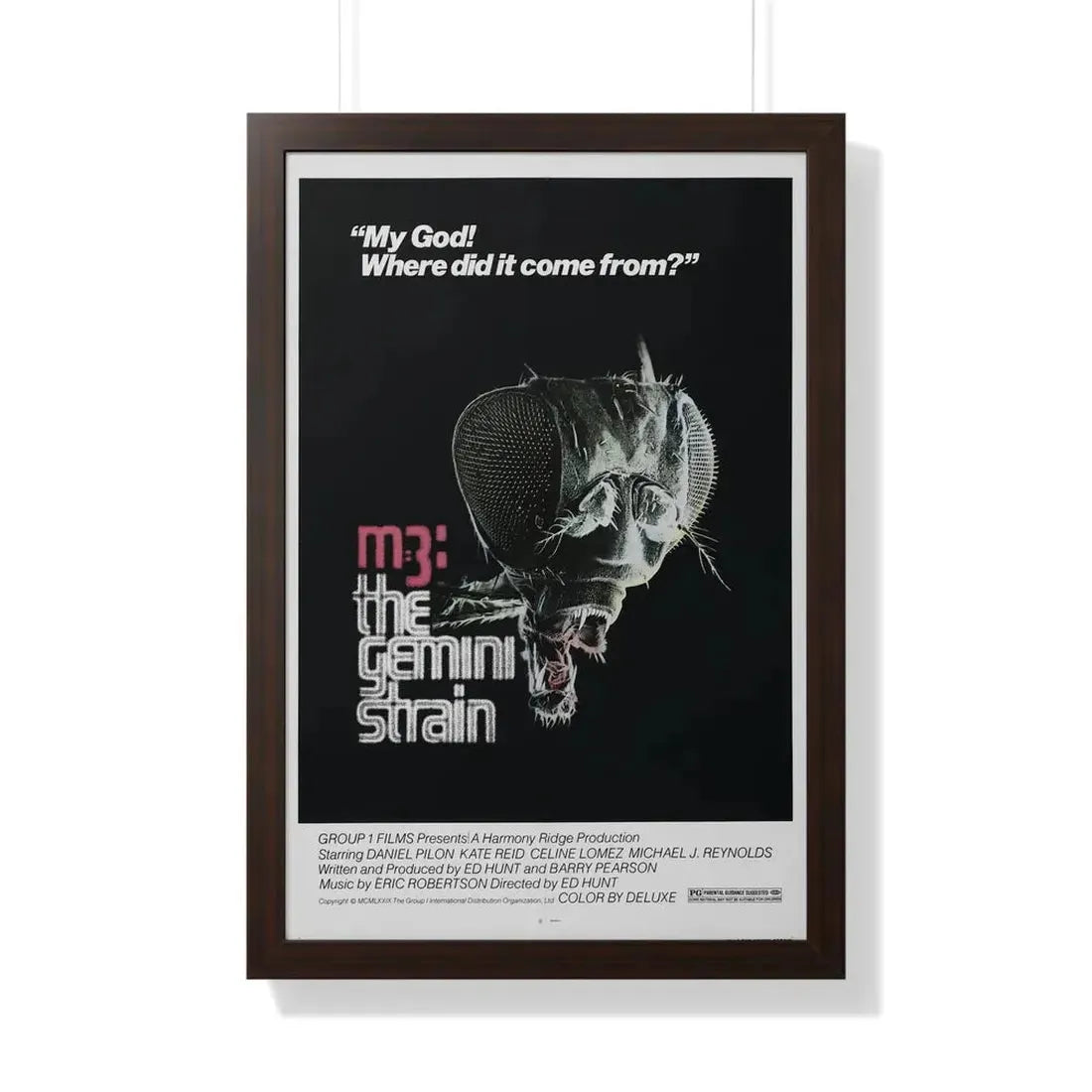 M3 THE GEMINI STRAIN 1979 - Framed Movie Poster - The Sticker Space