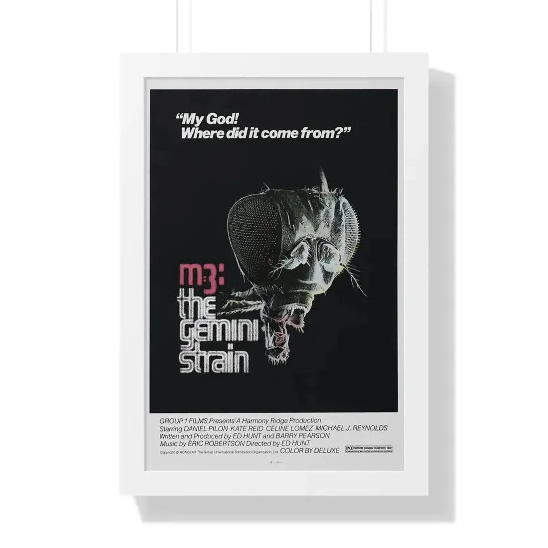M3 THE GEMINI STRAIN 1979 - Framed Movie Poster - The Sticker Space