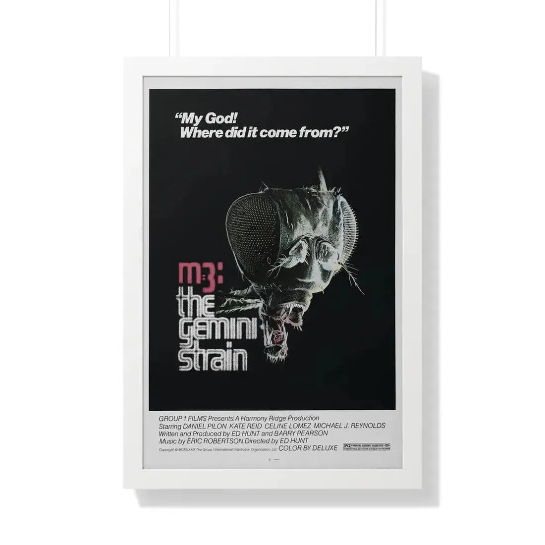 M3 THE GEMINI STRAIN 1979 - Framed Movie Poster - The Sticker Space