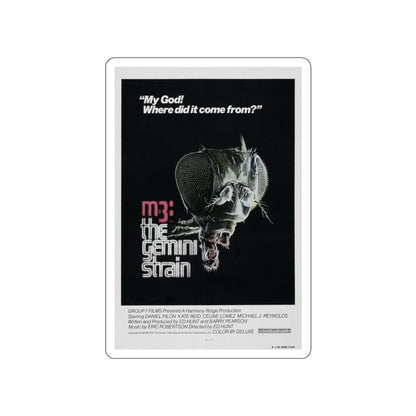 M3 THE GEMINI STRAIN 1979 Movie Poster STICKER Vinyl Die-Cut Decal-3 Inch-The Sticker Space