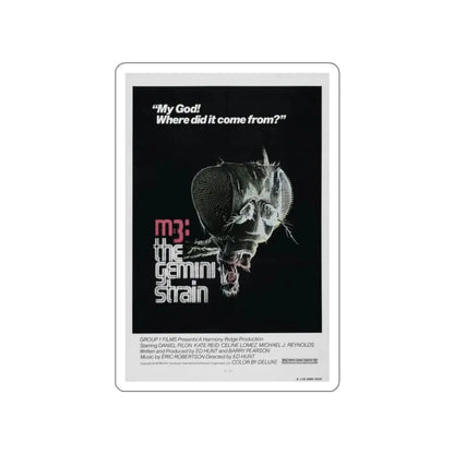 M3 THE GEMINI STRAIN 1979 Movie Poster STICKER Vinyl Die-Cut Decal - The Sticker Space