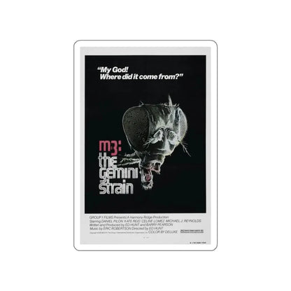 M3 THE GEMINI STRAIN 1979 Movie Poster STICKER Vinyl Die-Cut Decal - The Sticker Space