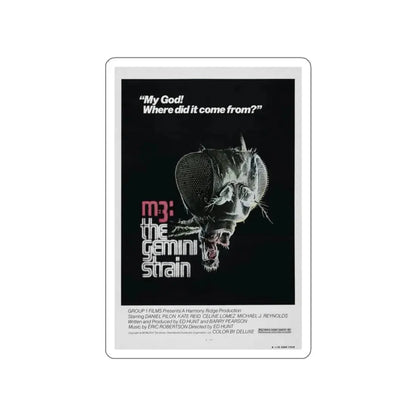 M3 THE GEMINI STRAIN 1979 Movie Poster STICKER Vinyl Die-Cut Decal - The Sticker Space