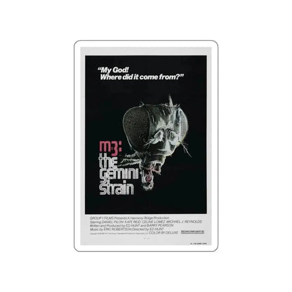 M3 THE GEMINI STRAIN 1979 Movie Poster STICKER Vinyl Die-Cut Decal - The Sticker Space