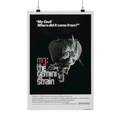M3 THE GEMINI STRAIN 1979 - Paper Movie Poster 12″ x 18″ Matte - The Sticker Space