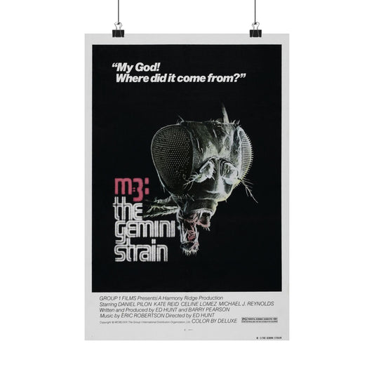 M3 THE GEMINI STRAIN 1979 - Paper Movie Poster-12″ x 18″-The Sticker Space