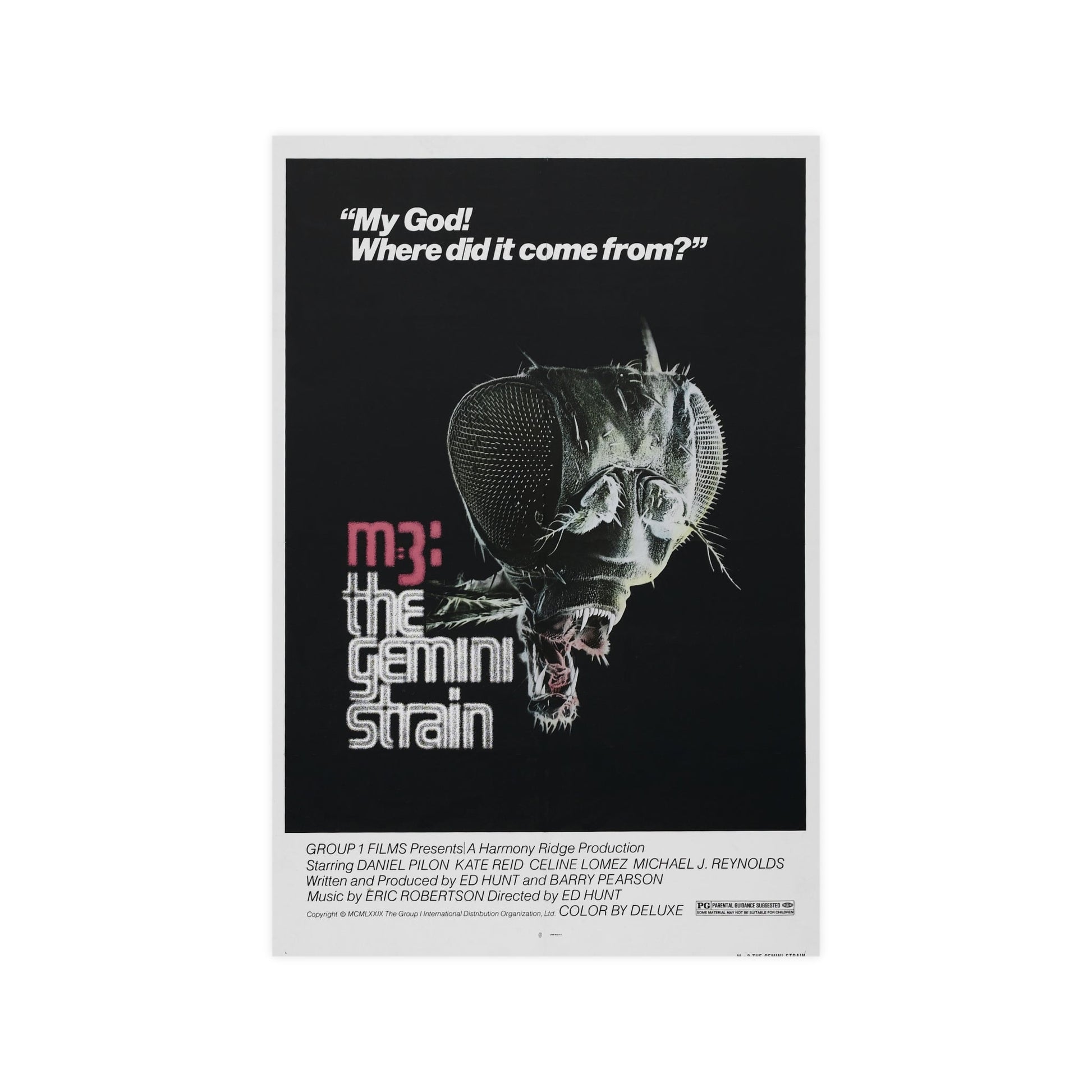 M3 THE GEMINI STRAIN 1979 - Paper Movie Poster-12″ x 18″ (Vertical)-The Sticker Space