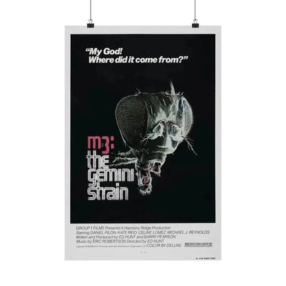 M3 THE GEMINI STRAIN 1979 - Paper Movie Poster 16″ x 24″ Matte - The Sticker Space