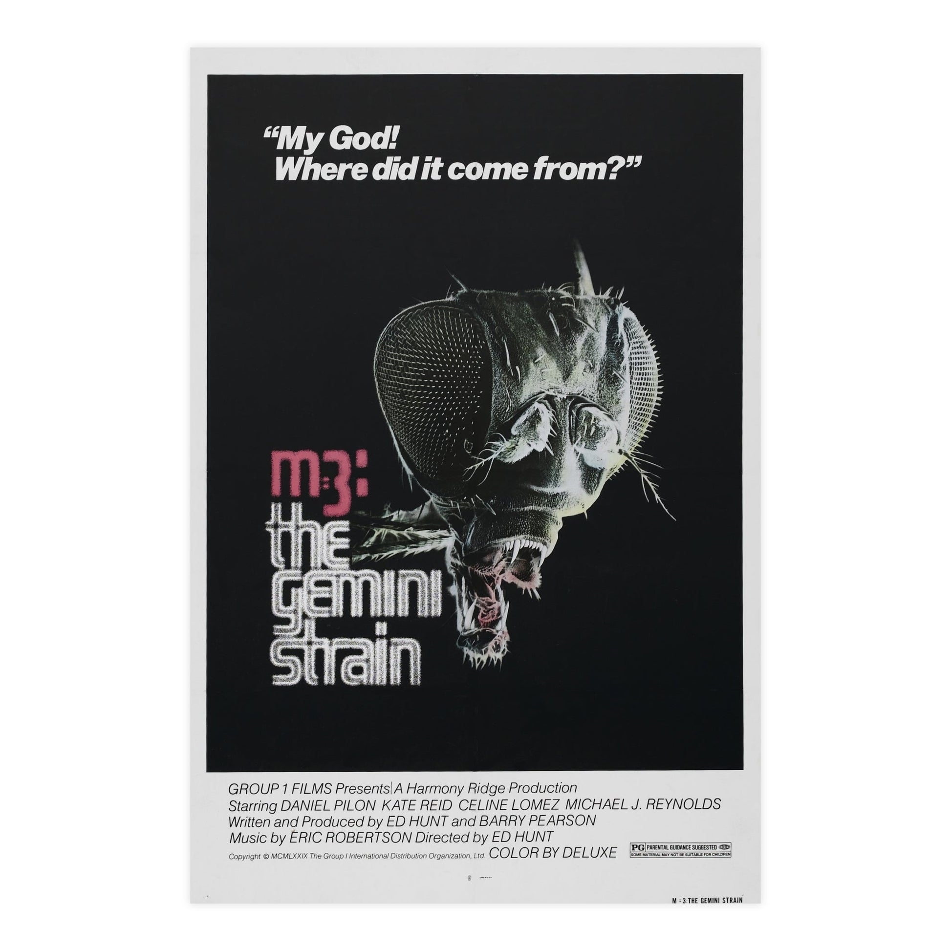 M3 THE GEMINI STRAIN 1979 - Paper Movie Poster-24″ x 36″ (Vertical)-The Sticker Space