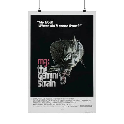 M3 THE GEMINI STRAIN 1979 - Paper Movie Poster - The Sticker Space
