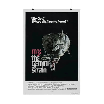 M3 THE GEMINI STRAIN 1979 - Paper Movie Poster - The Sticker Space