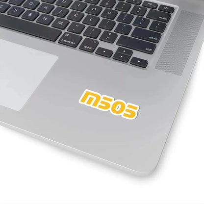 M505 (yellow) (Logo) STICKER Vinyl Kiss-Cut Decal - The Sticker Space