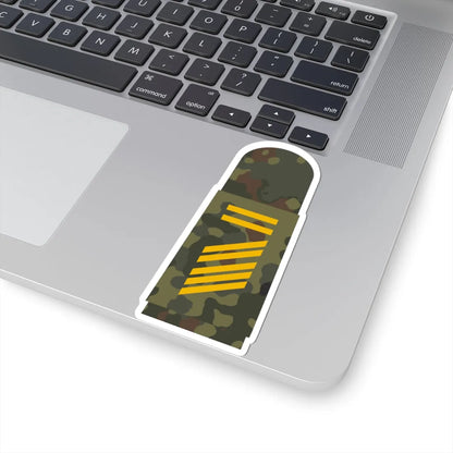 MA 5G5 16 Oberstabsgefreiter BA L (Military Rank) STICKER Vinyl Kiss-Cut Decal - The Sticker Space