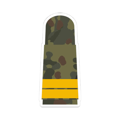 MA 5G5 42 Oberleutnant zur See (Military Rank) STICKER Vinyl Kiss-Cut Decal 4 Inch White - The Sticker Space