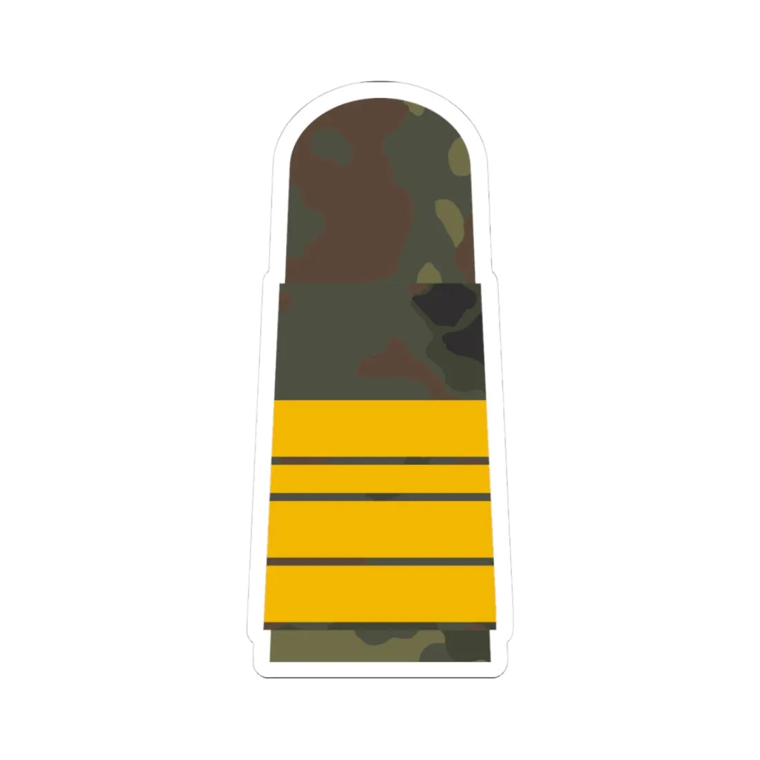 MA 5G5 52 Fregattenkapitän (Military Rank) STICKER Vinyl Kiss-Cut Decal 3 Inch White - The Sticker Space