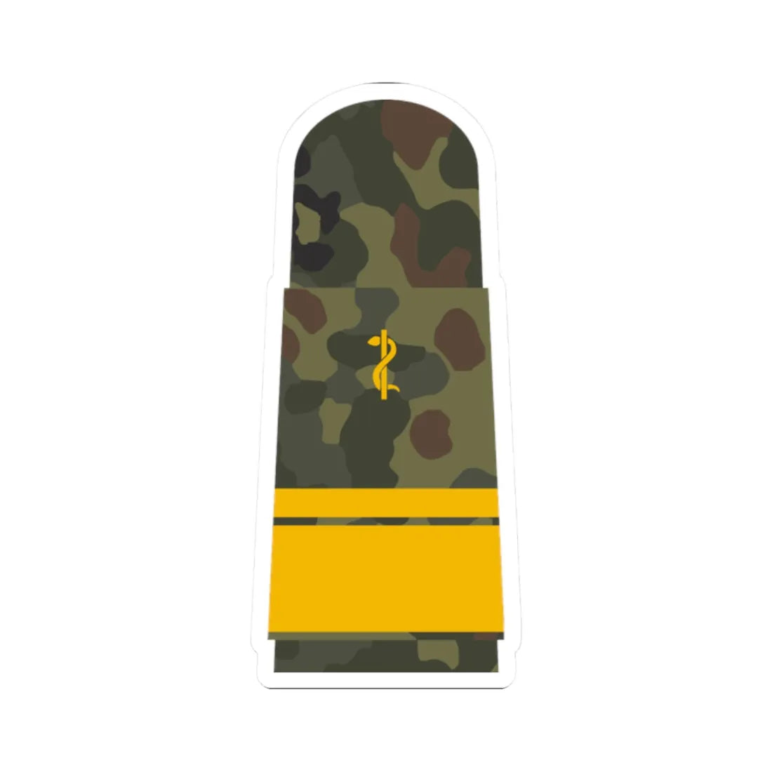 MA 5G5 61c Admiralarzt ZMx L (Military Rank) STICKER Vinyl Kiss-Cut Decal 2 Inch White - The Sticker Space