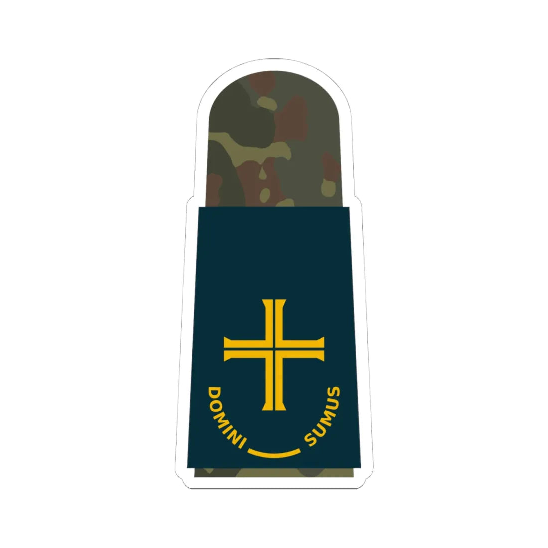 MA BG5 Militärgeistlicher E (Military Rank) STICKER Vinyl Kiss-Cut Decal 4 Inch White - The Sticker Space