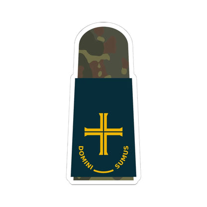 MA BG5 Militärgeistlicher E (Military Rank) STICKER Vinyl Kiss-Cut Decal 6 Inch White - The Sticker Space