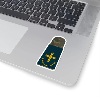 MA BG5 Militärgeistlicher E (Military Rank) STICKER Vinyl Kiss-Cut Decal - The Sticker Space