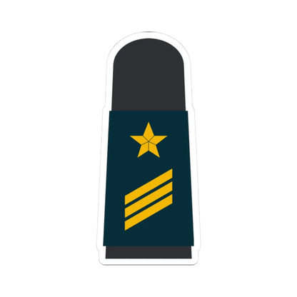 MA BGDB 14 Hauptgefreiter OA L (Military Rank) STICKER Vinyl Kiss-Cut Decal 3 Inch White - The Sticker Space