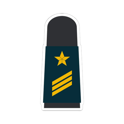 MA BGDB 14 Hauptgefreiter OA L (Military Rank) STICKER Vinyl Kiss-Cut Decal 6 Inch White - The Sticker Space