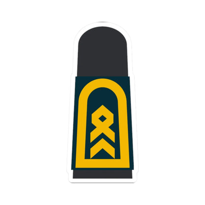 MA BGDB 34 Stabsbootsmann (Military Rank) STICKER Vinyl Kiss-Cut Decal 2 Inch White - The Sticker Space