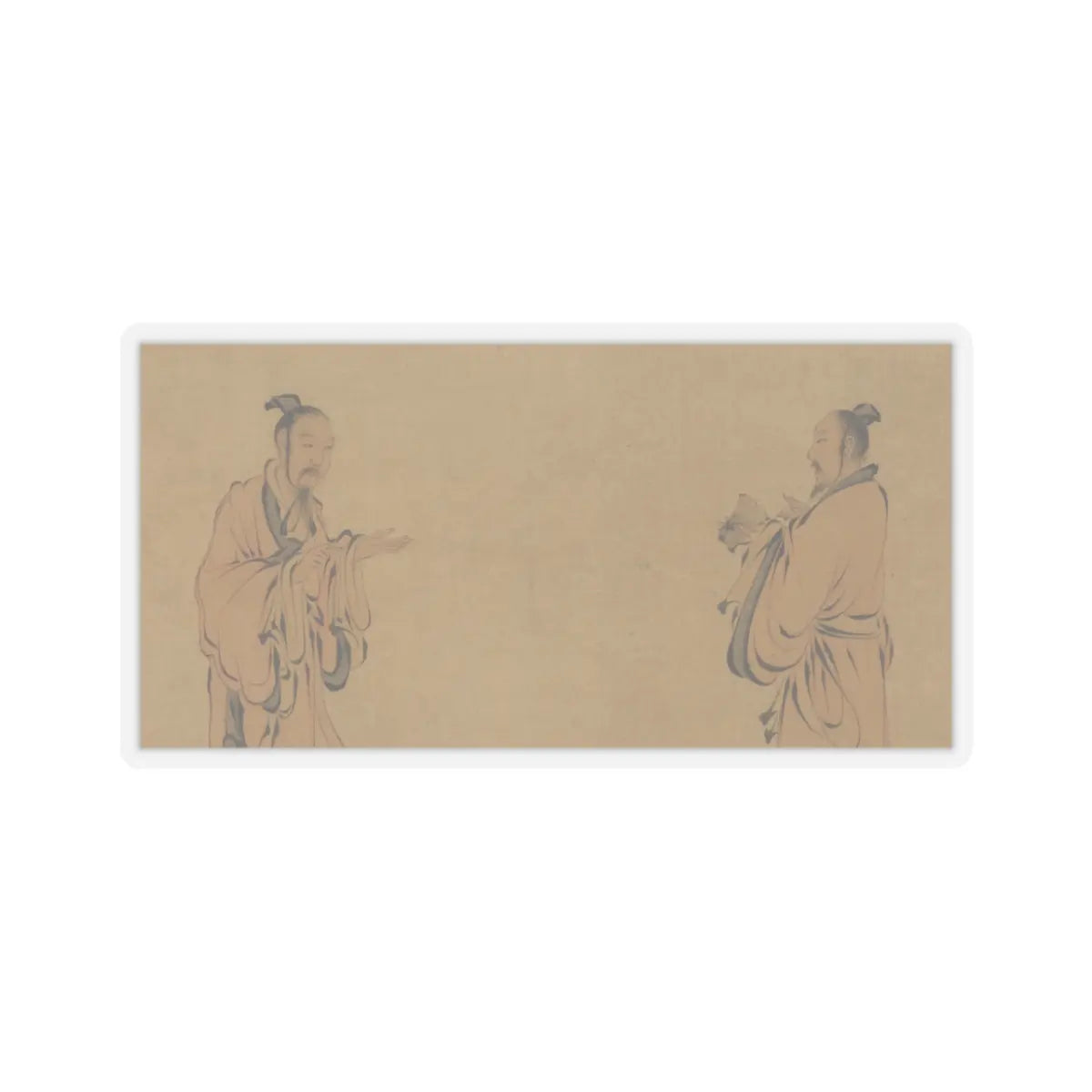 Ma Hezhi - Odes of the State of Bin - mid-12th century v22 - STICKER Vinyl Kiss-Cut Decal