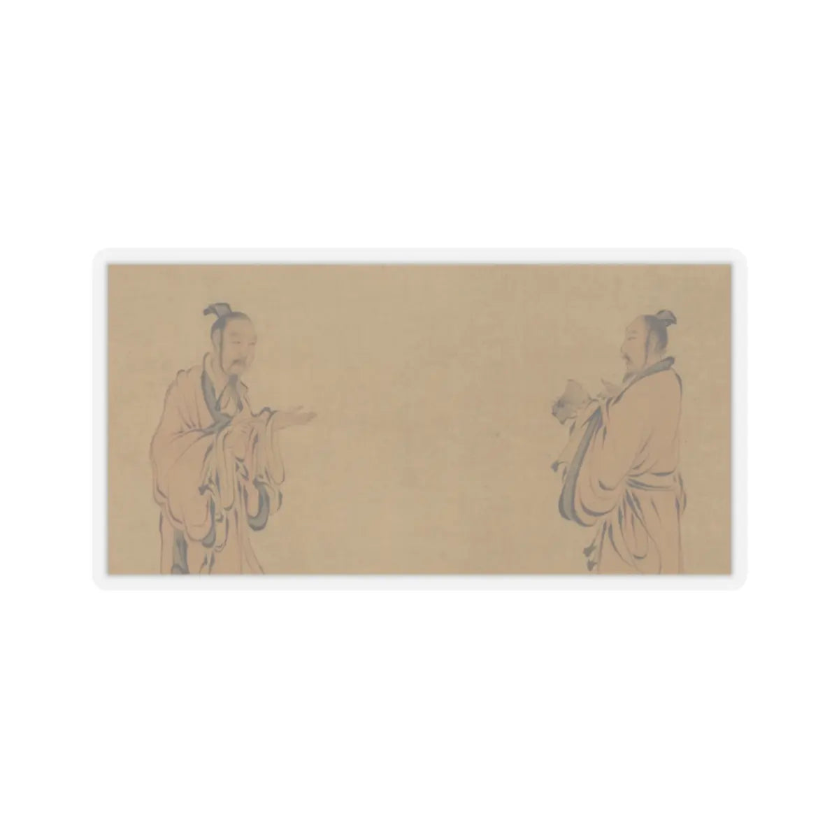 Ma Hezhi - Odes of the State of Bin - mid-12th century v22 - STICKER Vinyl Kiss-Cut Decal