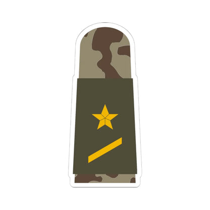MA OG3 12 Gefreiter OA L (Military Rank) STICKER Vinyl Kiss-Cut Decal 6 Inch White - The Sticker Space
