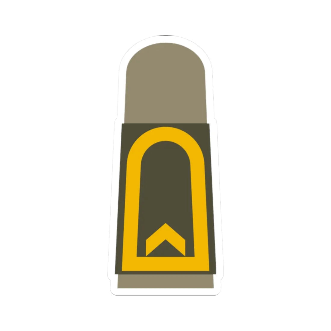 MA OG3 31 Bootsmann (Military Rank) STICKER Vinyl Kiss-Cut Decal 2 Inch White - The Sticker Space