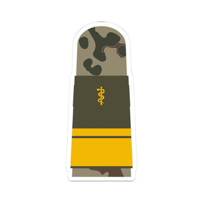 MA OG3 61b Admiralarzt HM L (Military Rank) STICKER Vinyl Kiss-Cut Decal 3 Inch White - The Sticker Space