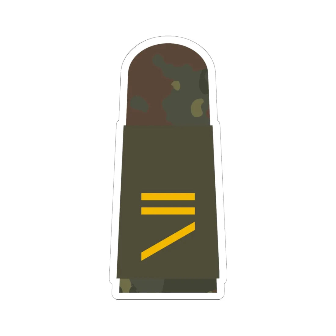 MA OG5 12 Gefreiter BA L (Military Rank) STICKER Vinyl Kiss-Cut Decal 6 Inch White - The Sticker Space