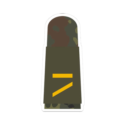 MA OG5 12 Gefreiter MA L (Military Rank) STICKER Vinyl Kiss-Cut Decal 3 Inch White - The Sticker Space