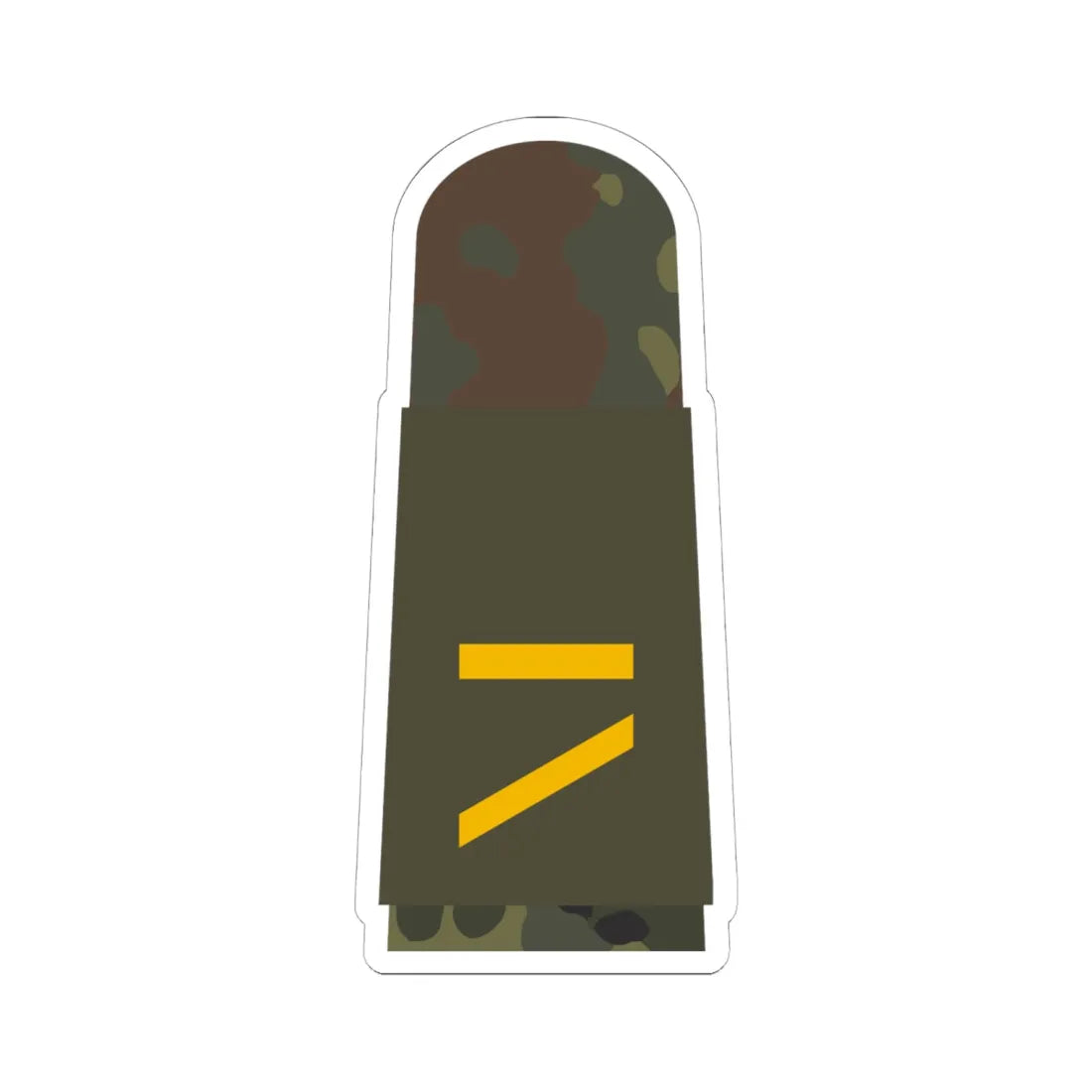 MA OG5 12 Gefreiter MA L (Military Rank) STICKER Vinyl Kiss-Cut Decal 6 Inch White - The Sticker Space