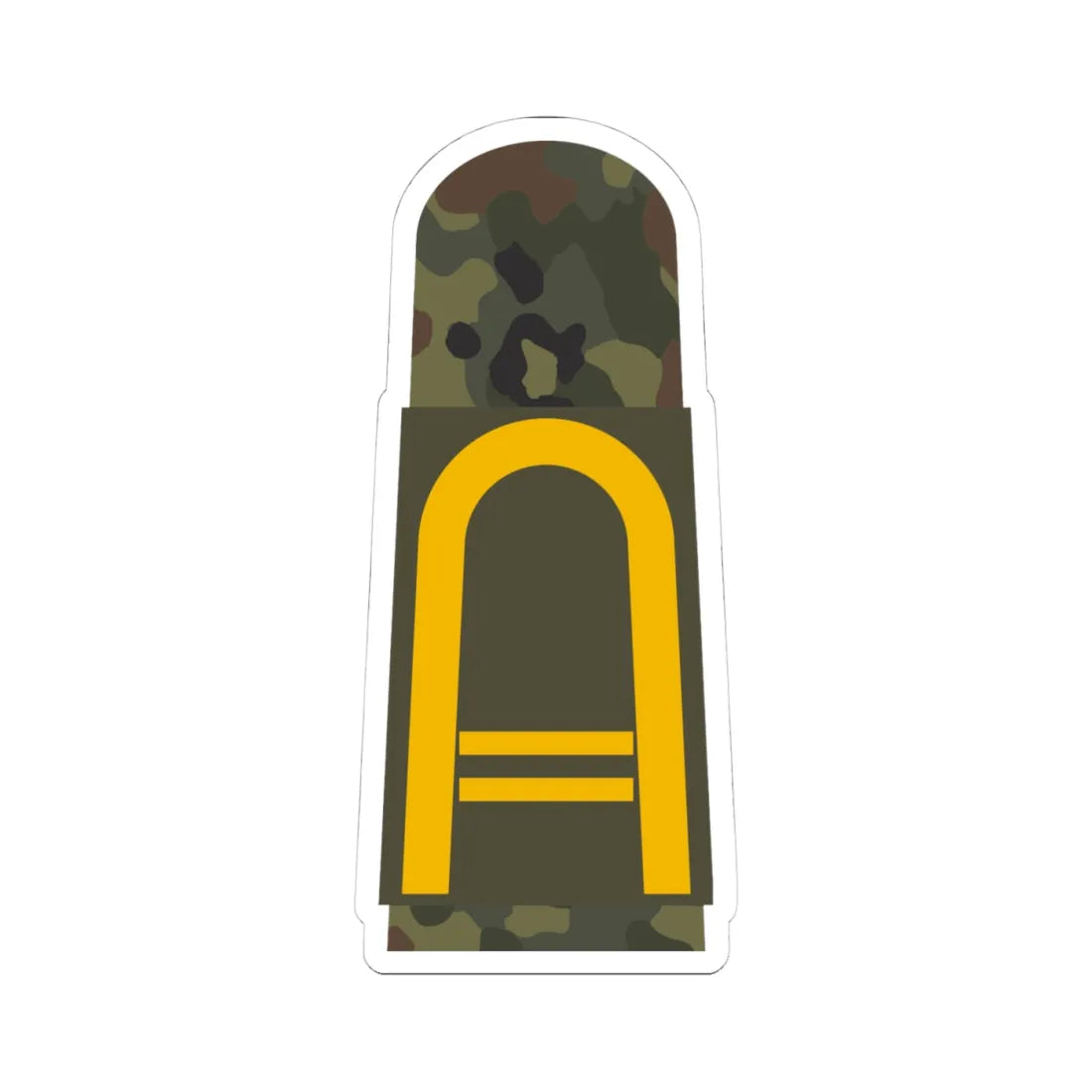 MA OG5 22 Maat BA (Military Rank) STICKER Vinyl Kiss-Cut Decal 4 Inch White - The Sticker Space