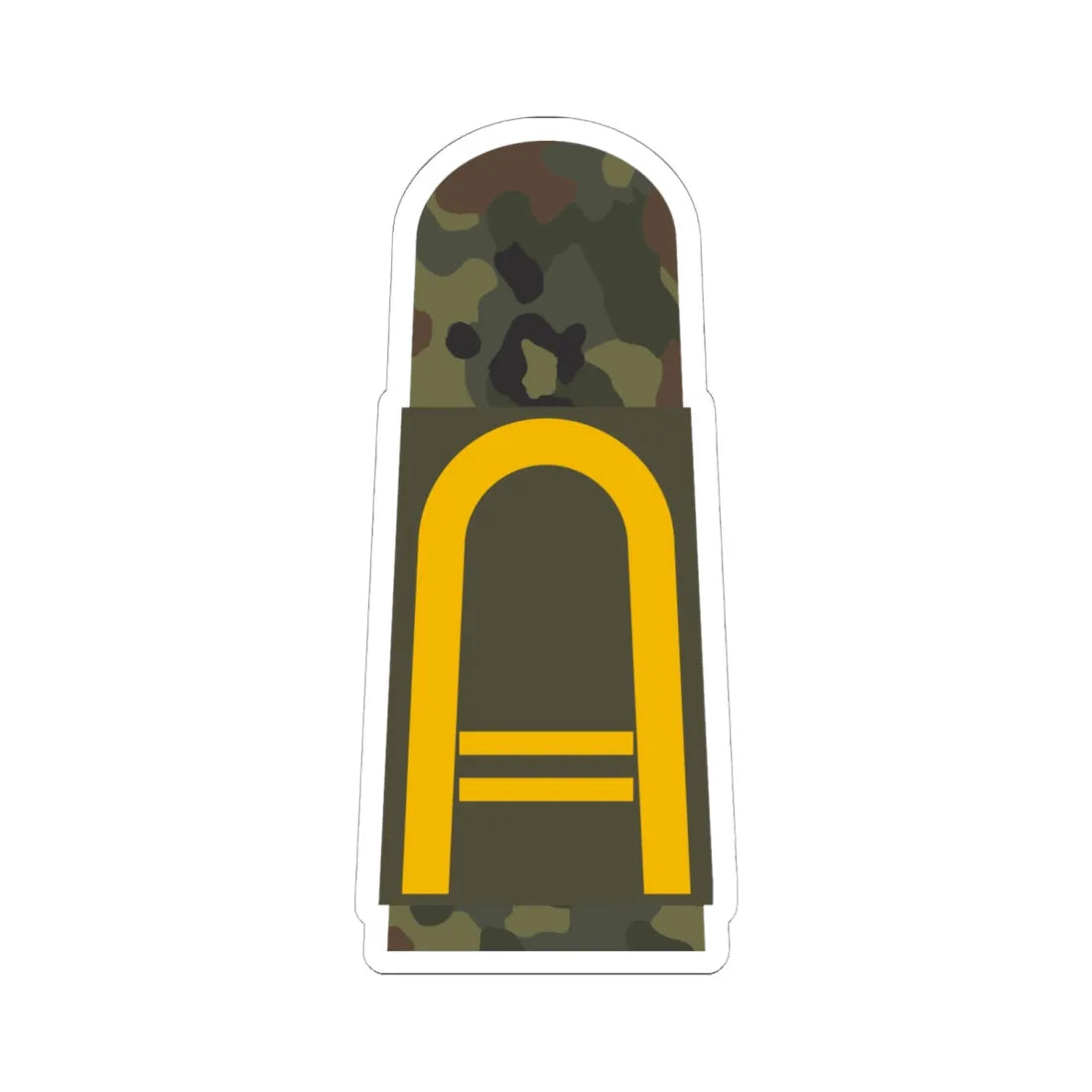 MA OG5 22 Maat BA (Military Rank) STICKER Vinyl Kiss-Cut Decal 6 Inch White - The Sticker Space