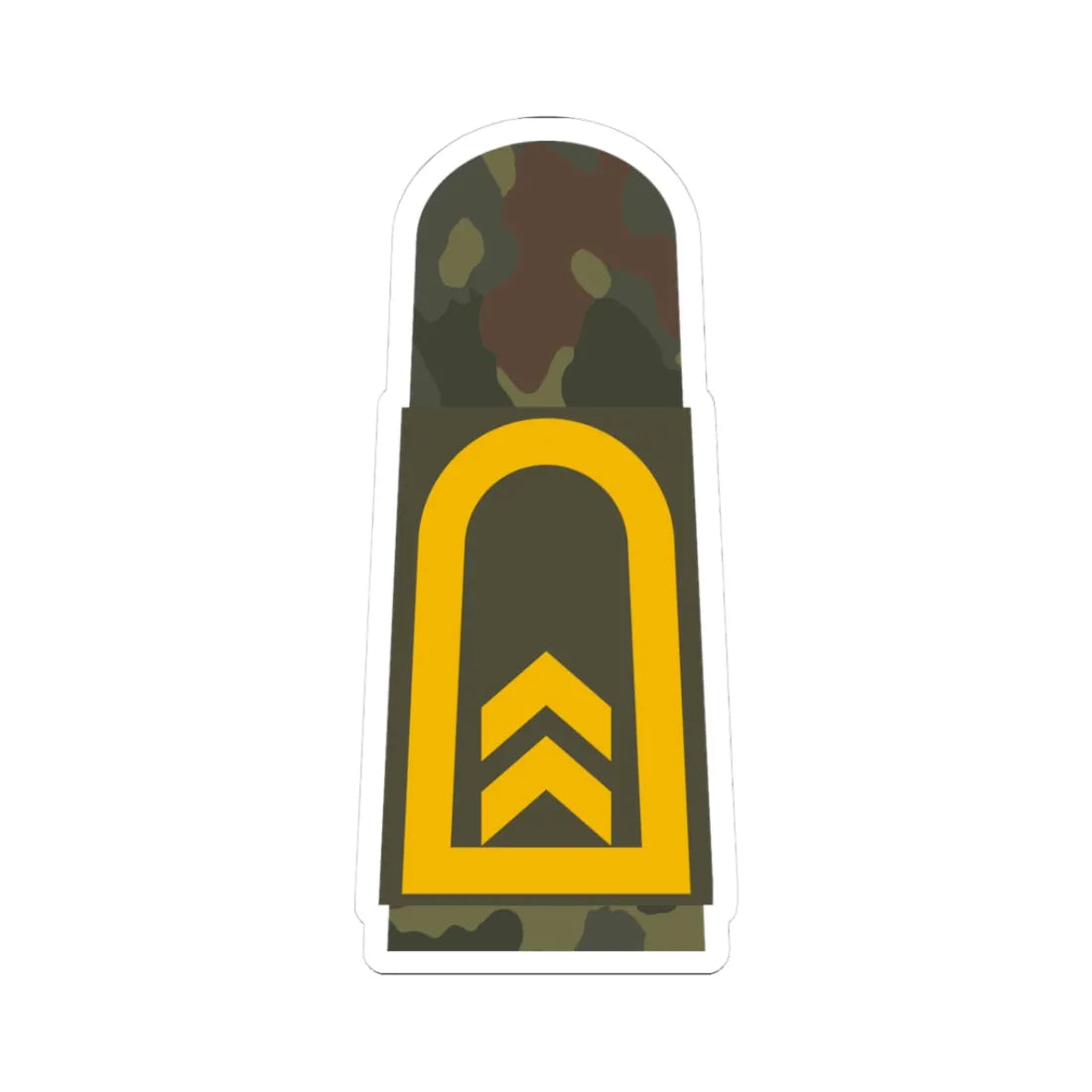 MA OG5 32 Oberbootsmann (Military Rank) STICKER Vinyl Kiss-Cut Decal 3 Inch White - The Sticker Space