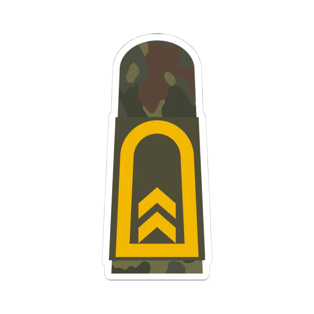 MA OG5 32 Oberbootsmann (Military Rank) STICKER Vinyl Kiss-Cut Decal 4 Inch White - The Sticker Space