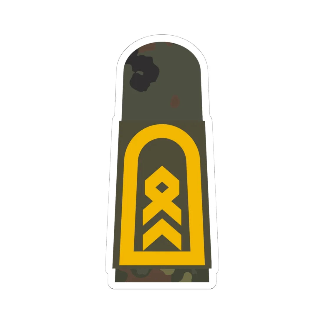 MA OG5 34 Stabsbootsmann (Military Rank) STICKER Vinyl Kiss-Cut Decal 4 Inch White - The Sticker Space