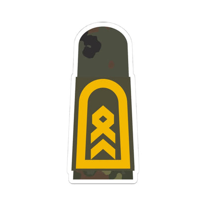 MA OG5 34 Stabsbootsmann (Military Rank) STICKER Vinyl Kiss-Cut Decal 4 Inch White - The Sticker Space