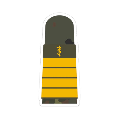 MA OG5 53b Flottenarzt HM L (Military Rank) STICKER Vinyl Kiss-Cut Decal 4 Inch White - The Sticker Space