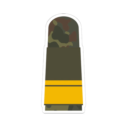 MA OG5 61 Flottillenadmiral (Military Rank) STICKER Vinyl Kiss-Cut Decal 6 Inch White - The Sticker Space
