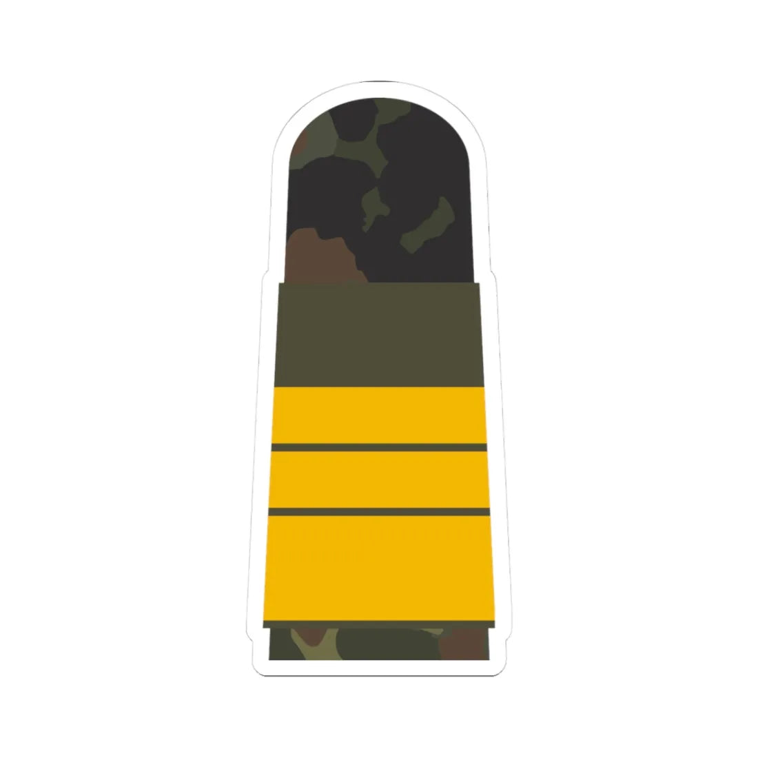MA OG5 63 Vizeadmiral (Military Rank) STICKER Vinyl Kiss-Cut Decal 3 Inch White - The Sticker Space